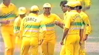 FIRST FINAL 1990 Australia v Pakistan  MCG Benson amp Hedges World Series Cup Cricket [upl. by Anaya]