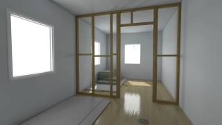 Build a partition wall in less than 30 seconds [upl. by Monk306]