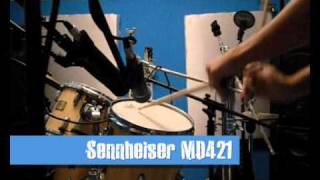 Comparazione Microfoni  Shure SM57 JTS NX8 Sennheiser MD421  Il Tuo Home Studio [upl. by Ayotnom]