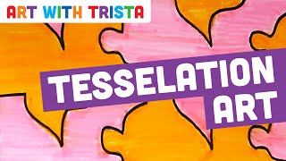 Tessellation Art Tutorial  Art With Trista [upl. by Hoopes]