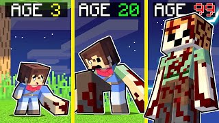 Surviving 99 Years as Giant Alex in Minecraft World [upl. by Nayk613]