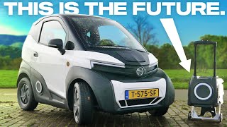 This Tiny Car Solves The BIGGEST Problem With Electric Vehicles [upl. by Dermott]