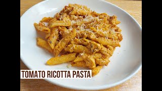 Tomato Ricotta Pasta Recipe [upl. by Kendricks]