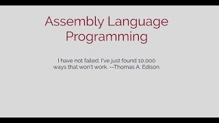 3 Assembly Language Programming Variable concept  Bangla Tutorial [upl. by Bollay]