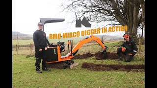 Rock Machinery RMD Mirco Digger In Action [upl. by Vinson496]