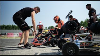 Highlights  FIA Karting European Championship 2022 KZ amp KZ2  R2 Cremona ITA [upl. by Perri]