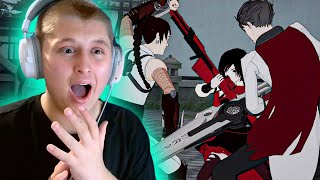 QROW VS TYRIAN  RWBY Volume 4 Episode 7 Punished REACTION [upl. by Hannah]