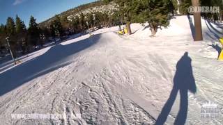 King Bach Day 27 Snowboarding and Django [upl. by Gayleen452]