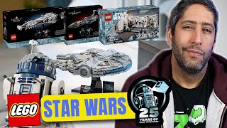 LES SETS DES 25 ANS LEGO STAR WARS SONT FOUS Surtout les midiscale [upl. by Kliber]