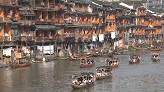 China Tourism  Ancient Fenghuang town [upl. by Markus]