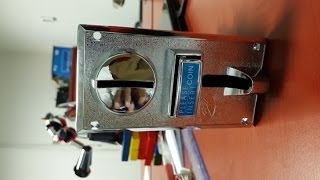 coin acceptor برمجة ماكينة النقود [upl. by Thaddus]