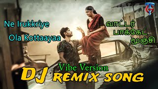 Nee irukuriye Ola kottaya song DJ Remix Songவாட்டர் பாக்கேட் மூஞ்சிWater Packet SongTrending Gana [upl. by Jonna]