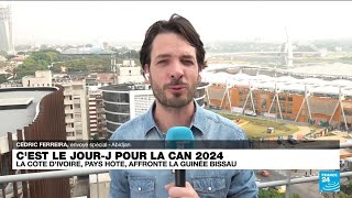 Jour de lancement pour la CAN 2024 • FRANCE 24 [upl. by Akcimat986]