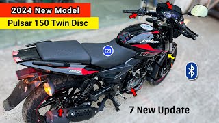 Finally Bajaj Pulsar 150 TD New Model 2024 Review  New 7 Features On Road Price MileagePulsar150 [upl. by Eevets]