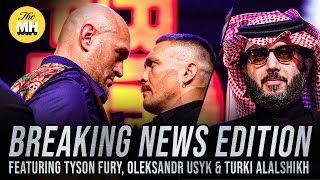 The MMA Hour LIVE Special Edition Tyson Fury Oleksandr Usyk and Turki Alalshikh  Feb 3 2024 [upl. by Dorinda]