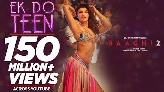 Baaghi 2 Ek Do Teen Song  Jacqueline Fernandez Tiger Shroff  Disha P Ahmed K  Sajid Nadiadwala [upl. by Aynas219]