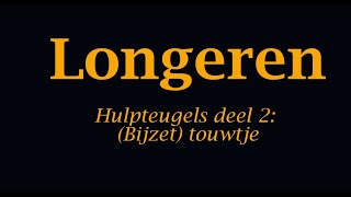 Longeren met hulpteugels het bijzettouwtje [upl. by Ailsun]