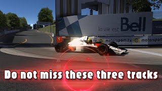 Do not miss these three tracks TroisRivières Circuit Road Atlanta Charlotte Motor Speedway [upl. by Lucille905]