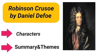 Robinson Crusoe by Daniel Defoe summary [upl. by Esylla]