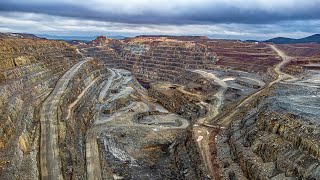 Vuelo Aéreo sobre las Minas de Riotinto España DJI Veronica estudio [upl. by Misak]