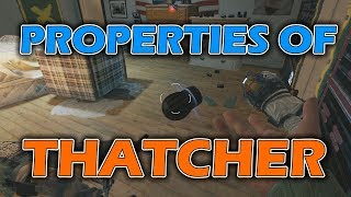 The Properties of Thatchers EMP Grenades Rainbow Six Siege [upl. by Lerej533]