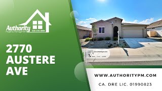 2770 Austere Ave Offered By Authority Property Management Redding CA [upl. by Matthus243]