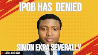 Apologies It Has Been Brought To My Attention That IPOB had Denied Simon Ekpa Severally [upl. by Nichole]