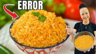 Cómo Hacer ARROZ ROJO MEXICANO Perfecto Paso a Paso [upl. by Foah]