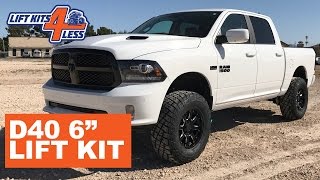 Zone Offroad D40N 6quot Lift Kit Installed on a 2017 Dodge Ram 1500 by Liftkits4less [upl. by Ingaborg]