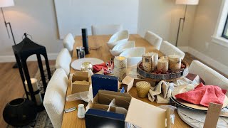 Pottery barn haul unboxing for thanksgiving [upl. by Natala]