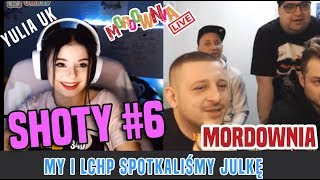 Shoty 6  MORDOWNIA LIVE feat LETNI CHAMSKI PODRYW  Ometv  YuLiA UK 21012019 [upl. by Handbook]