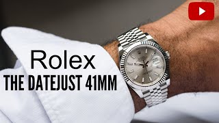 5 Reasons to Buy a Rolex Datejust 41 mm A Watch Enthusiasts List [upl. by Desmund591]