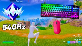 SteelSeries Apex Pro TKL ASMR 😴 Solo Gameplay 🏆 Satisfying Keyboard Fortnite 360 FPS 4K [upl. by Arette]