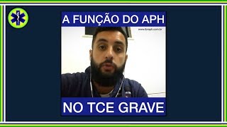 A FUNÇÃO DO APH NO TCE GRAVE  PHTLS [upl. by Alonzo237]