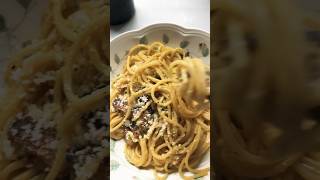 Effortless Carbonara Recipe with Primitivo Twist shorts easy Italian primitivo wine [upl. by Eniaral]