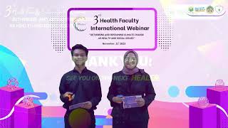 3rd Healer 2023  Health Faculty Internasional Webinar [upl. by Lerrad]