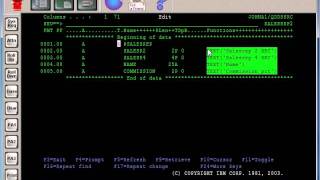 AS400 Tutorial  Compile DDS Database File [upl. by Erlond216]