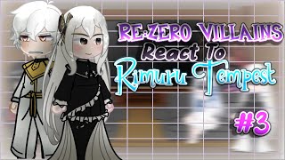 Re Zero Villains React To Rimuru Tempest AU  Gacha Reaction  Part 33 [upl. by Reyotal]