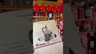 Vinogradarski kalendar sv Vinka Više na web wwwwinelightcom unikat handmade kalendar [upl. by Thurman]