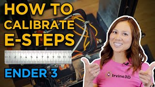 How to Calibrate Extruder Esteps Ender 3 [upl. by Oskar]