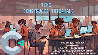 Time  Part 7  Construct3 Tutorials [upl. by Arammat239]