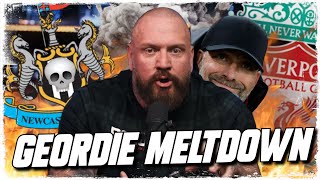 True Geordie LOSES THE PLOT over Jurgen Klopp [upl. by Aleahpar]