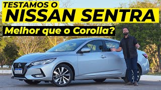 NISSAN SENTRA 2023 Seria melhor que o Toyota Corolla [upl. by Yr]