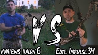 Mathews Halon 6 VS Elite Impulse 34 Bow Review [upl. by Atteve]