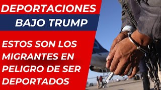 IMPORTANTE ¿qué migrantes están en peligro de deportación una vez que Trump asuma la presidencia [upl. by Ettennal]