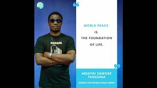 Tanzanian Artist Sings for Global Harmony songsforworldpeace newartist [upl. by Ap]