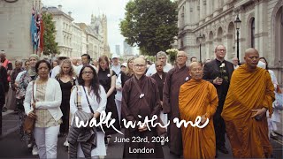 Walk with Me Multi  Faith Peace Walk  23rd June 2024 London [upl. by Raviv]