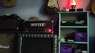 Sovtek Mig 50 model 001 amp old Kustom tuck amp roll 1x15 cab loaded with JBL D130 [upl. by Merete]