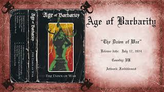 Age of Barbarity  The Dawn of War 2024 dungeon synth fantasy [upl. by Akoyin286]