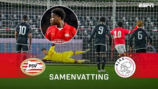 Isaac Babadi mag AANLEGGEN van ELF meter 👀🔛  Samenvatting Jong PSV  Jong Ajax [upl. by Maroj200]